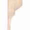 Ekena Millwork Monterey Smooth Corbel, Douglas Fir, 5 1/2"W x 12"D x 24"H COR06X12X24MON00SDF - alternate 4